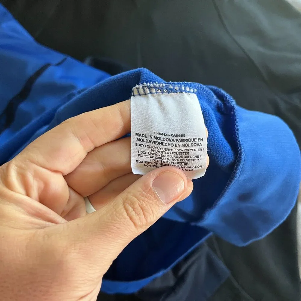 🏀 Nike Therma-Fit Men’s Blue on Blue Hooded Sweatshirt Hoodie L Large 🔥